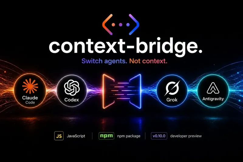 context-bridge: Switch agents. Not context.